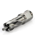 OSCARBIDE annular cutter, 5/8 in diameter, 1 in depth, 3/4 in Weldon shank with 2 flats