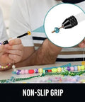 Manual Craft Drill Set With Sharp HSS Micro Bits For Jewelry Making And Miniature Projects, Pin Vise Hand Drill in use by Craft911
