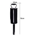 Portable Golf Ball Retriever With Pocket Shag Bag And Handle Frame Detachable Shaft For Easy Storage Water Resistant