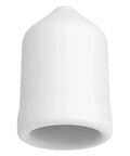 Wire Shelf End Caps Set With 24 Large And 60 Small Caps For Shelf And Rod Systems, 84 Pack, White Vinyl Plastic Caps