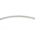 Cambria Collection Brushed Nickel Cabinet And Drawer Pull Handle For Kitchen And Bath Five And One Sixteenth Inch Center To Center Length Six And Three Sixteenths Inch Width Three Eighths Inch Projection One And Thirteen Sixteenths Inch Modern Hardware front view