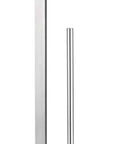 Free Standing Toilet Paper Holder With Reserve, SUS 304 Stainless Steel Floor Stand Tissue Roll Holder, Brushed Finish