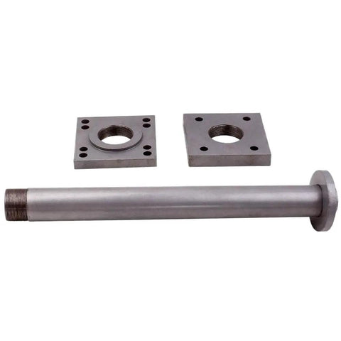 Badass Heavy Duty Axle Bearing Puller Tool Kit With Plates To Yank Bearings Off Old Pickup Trucks From 1979 To 1997 Made For Weekend Warriors Who Love Getting Greasy and Fixing Cars Without Spending A Dime At The Shop. steel axle puller rod with two threaded plates