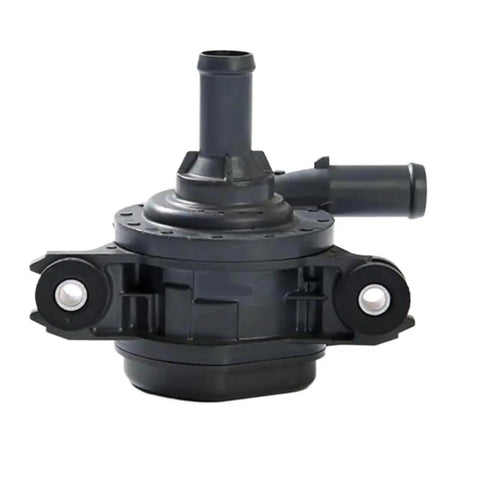 Built Tough Electric Auxiliary Water Pump For Toyotas Crushes Engine Heat No Sweat Install Straight Swap For C HR Prius NX350 RX500h UX300e OEM 161B0 0Y010 Direct Replacement side view showing connector ports.