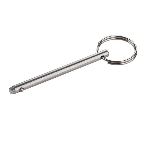 4 Pack Quick Release Pins 316 Stainless Steel For Bimini Tops And Boat Deck Hinges, 3/16 Inch Diameter, Overall Length 2 1/2 Inch