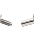 Two Piece Stainless Steel Screw Fasteners For Scuba Diving Back Plates Heavy-Duty Corrosion-Proof Hardware With Universal Fit side view