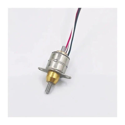 5V 6V Precision Stepper Linear Actuator With Telescopic Screw Shaft 10mm Size 6mm Stroke, featuring metal telescopic motor part