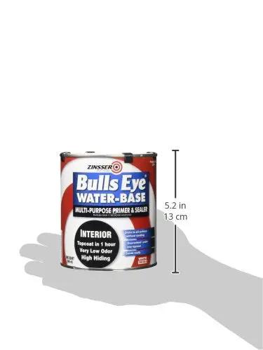 White Interior Water Base Primer And Sealer Locks In Stubborn Stains On Walls Doors Trim And Concrete, in can, 5.2 in height.
