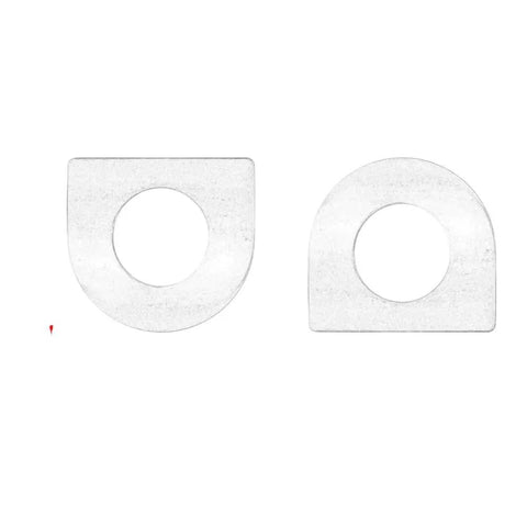10 Piece Foot Peg Mount Kit for Touring Sportster Softail and FL Models, Replacement Pins, Floorboards, Footrest Pads, and Spring Washers, Easy Bolt On Upgrade for Your Bike, metal spring washers