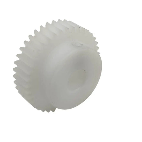 0.8 Module 39T Cylindrical Spur Gear With Step 0.8M Straight Mechanical Gear For Steering Transmission Bore Range 4mm To 15mm
