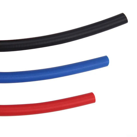Pro Grade Mountain Bike Hydraulic Brake Hose 5mm OD Nylon 2mm ID For Disc Brakes Red Beefy Durability Rugged Trails Smooth Reliable Stopping Power