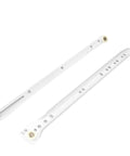 Pro Grade Kitchen Cabinet Drawer Slides With Nylon Wheel Runners 250mm To 600mm Powder Coated Roller Rails For Smooth Quiet Glide
