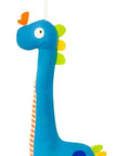 Blue Dinosaur Kids Floor Lamp With Adjustable Height From 50 Inches To Taller Modern Hand Stitched Toy Standing Lamp