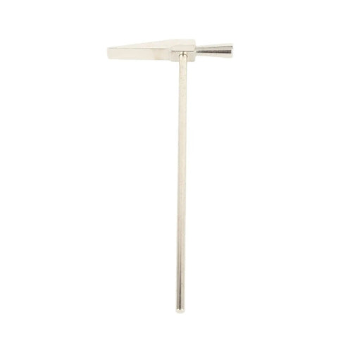 Compact Round Head Steel Hammer For Watchmaking And Jewelry Repair With Adjustable Carry Strap side view