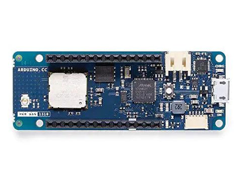 MKR WAN 1310 LoRa IoT Development Board With Murata Module, low power, long range, featuring ARM Cortex M0 Plus MCU, top view