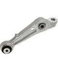 Upgrade Your Ride With This Premium Front Passenger Side Lower Control Arm Link For 2016 2020 Cadillac CT6 Featuring Durable Aluminum Build Tough Rubber Bushing And Smooth Tapered Hole Design For Rock Solid Handling and Street Ready Performance, silver suspension arm