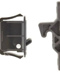 C3-305 Snap-In Grabber Catch For Panel Thickness .043 To .114 Inches, 5 Lbs Pull Force, black plastic, side view