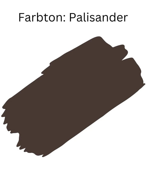 Premium Solvent Free Wood Stain In Classic Rosewood swatch showing rich brown color for indoor and outdoor projects.