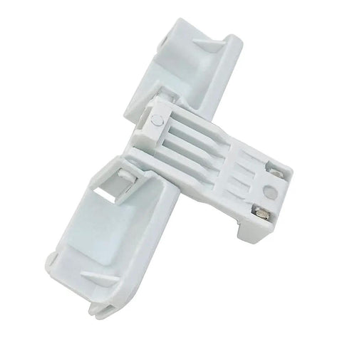Washer Lid Latch Lock Strike Replacement Part For Front And Top Load Washers Durable Easy To Install Direct Fit in white plastic