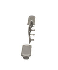 EZ Front And Side Push Bars Kit For Push Button Drinking Fountains Gray Small Easy Replacement displayed against white background