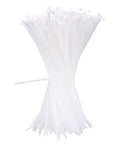 Bundle of Tough As Nails 12 Inch White Zip Ties Mega Pack 1000 Count Outdoor UV Resistant Nylon Cable Ties Self Locking