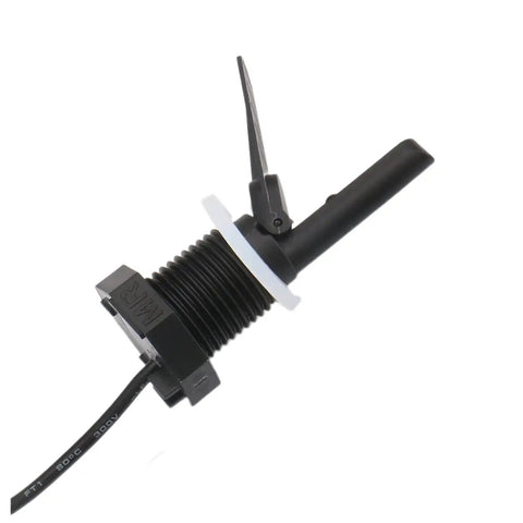 Flow Switch With Tee For Goldline Salt Systems Including AquaRite ProLogic AquaLogic Mineral Springs MS10 MS11 Swimpure And AquaPlus, black PVC tee with 15 ft cable