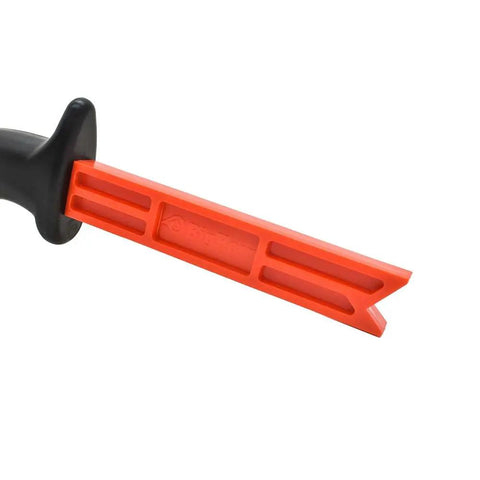 Plastic Magnetic Push Stick With Ergonomic Black Handle And Red Shaft For Safer Table Saws Routers And Jointer Work