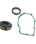 One Way Wet Clutch Shoe Replacement For Hisun 550 UTV P0040002111A0150 with components and gasket visible