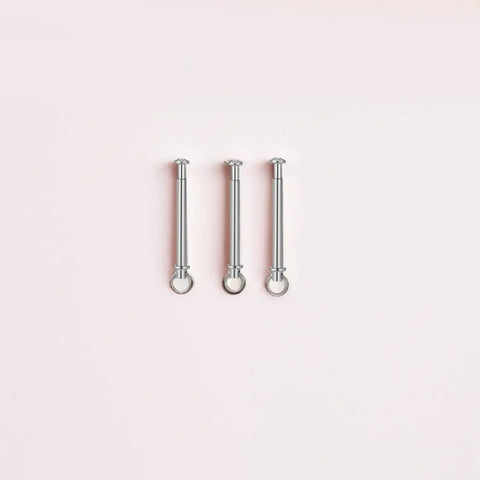 10 Sets Stainless Steel Folding Fan Rivets And Nuts Repair Kit For Paper Decorative And Dance Fans DIY Friendly Pro Grade Durable Fasteners For Quick Fixes And Smooth Operation And Long Lasting Performance, three rivets