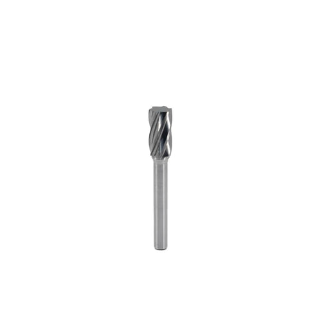 4 Pack Carbide Burr Set 1/4 Inch Shank Aluminum Rotary Files For Die Grinder And Engraving - Pro Grade Single Cut Bits For Aluminum And Nonferrous Metals, Includes SA-3NF SC-3NF SD-3NF SF-3NF Heads In A Plastic Case