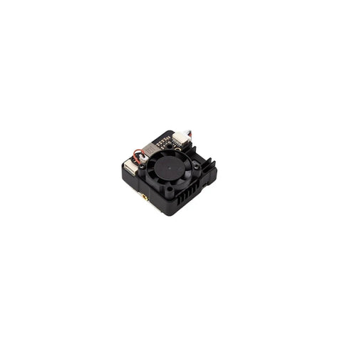 Beefed Up Long Range RC Video Transmitter VT6550 6.5G High Power Module with visible cooling fan for drones and planes