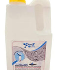 No Fuss Nano Stone Sealer For Concrete Marble Granite And Cement Eco Friendly invisible water repellent coating in a plastic jug.