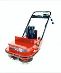 Heavy Duty Pro Shop Grade Dual Head Surface Grinder Loaded With A Badass 2HP Electric Motor And Easy 115Vac Plug And Play Wiring For Serious Metal Work And Fast Weekend Builds - Red, compact design, perfect for precision tasks.