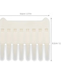 8 Head Beekeeping Scraper Pen For Hive Cleaning Outdoor Use Pro Grade Durable Plastic Tool With Jelly Extractor Function