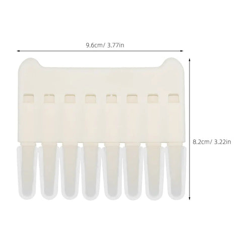 8 Head Beekeeping Scraper Pen For Hive Cleaning Outdoor Use Pro Grade Durable Plastic Tool With Jelly Extractor Function