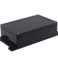 Black Watertight IP67 Junction Box For DIY Electrical Projects, Tough-As-Nails ABS Plastic Enclosure With Wall Mount Ears