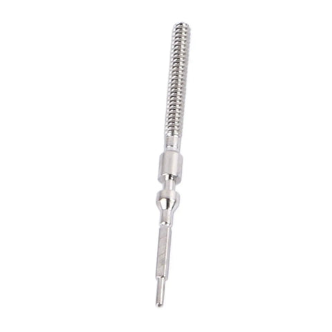 Lightweight Metal Watch Stem For 4130 Movement - Easy Install Rod For DIY Mechanical Watch Repair, Self-Repair Enthusiasts