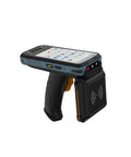 Battle Ready Android 12 Handheld PDA With Pistol Grip 1D 2D QR Barcode Scanner IP67 Rugged Waterproof device with touchscreen