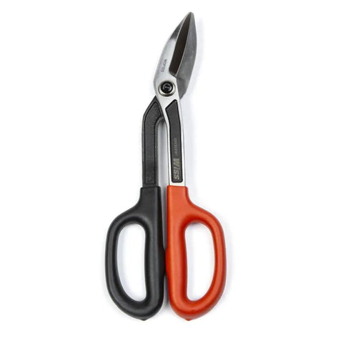 10 Inch Offset Pattern Tinner Snips Heavy Duty Precision Cutting Tool For Aluminum Sheet Metal And Home Improvement Projects.