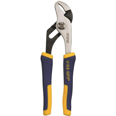 6 Inch Groove Joint Pliers with ProTouch Grips for Comfort and Reduced Fatigue, Right Angle Teeth Grip, Nickel Chromium Steel, ANSI Specs