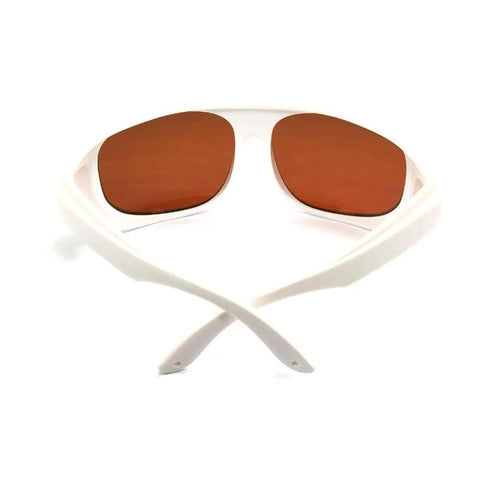 Multi Wave Heavy Duty Infrared Laser Protective Glasses Rock Solid Safety Eyewear Designed For 532nm 808nm 1064nm Systems Clear Lens with brown lenses