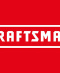 CRAFTSMAN logo on a bright red background, representing quality tools for professionals and DIY enthusiasts.