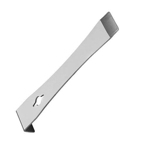 Beefy Stainless Steel Crowbars Set With Flat Head Pry Bars And Scrapers, heavy-duty dual end tool for dismantling boards