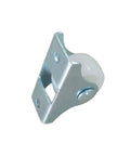 Ultra Smooth Mute Replacement Furniture Caster Wheels Set, 25mm Diameter, 1.6x0.66 Top Plate, industrial swivel caster close-up view