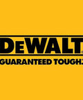 DeWalt logo with yellow background, text reads 'Guaranteed Tough', related to 20V Max Cordless Tool Combo Kit With Drill Driver.