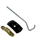 Spare Tire Hold Down Kit In Steel With Black Gold And Silver Finishes Fits 13, 14, Or 15 Inch Tires For Cars, SUVs, And Trucks