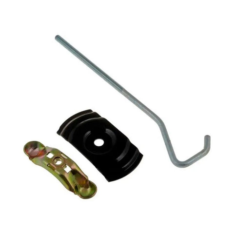 Spare Tire Hold Down Kit In Steel With Black Gold And Silver Finishes Fits 13, 14, Or 15 Inch Tires For Cars, SUVs, And Trucks