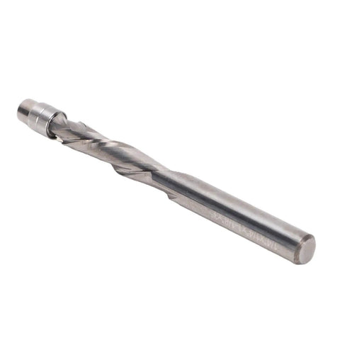 Fafeicy 1/4 Inch Shank Flush Trim Router Bit For CNC And Milling Tables With Precise 1 1/8 Inch Cutting Length.