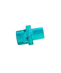 Green one-way valve for adult CPR training masks, part of 100 Pack CPR One Way Valves For Training Masks Green Individually Wrapped For Adult CPR Practice And Simulation Medical Training Valve Set For Hands On Ventilation Demos And Classroom Use.