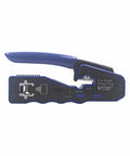 RJ45 Pass Through Crimp Tool 3 In 1 With Replacement Blades For Cat6A Cat6 Cat5E Cat5 Ethernet Cable Wire Stripper Cutter All In One